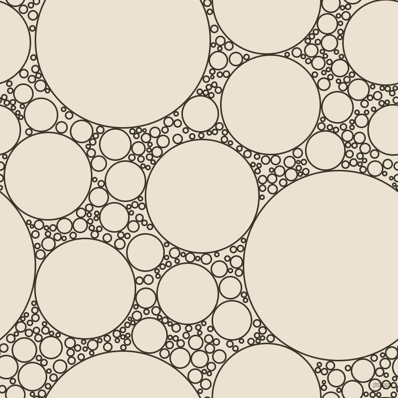 bubbles, circles, sponge, big, medium, small, 3 pixel line width, Creole and Quarter Spanish White circles bubbles sponge soap seamless tileable
