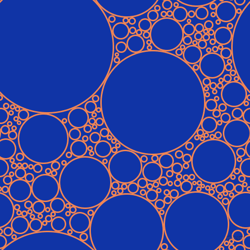 bubbles, circles, sponge, big, medium, small, 3 pixel line width, Crusta and Egyptian Blue circles bubbles sponge soap seamless tileable