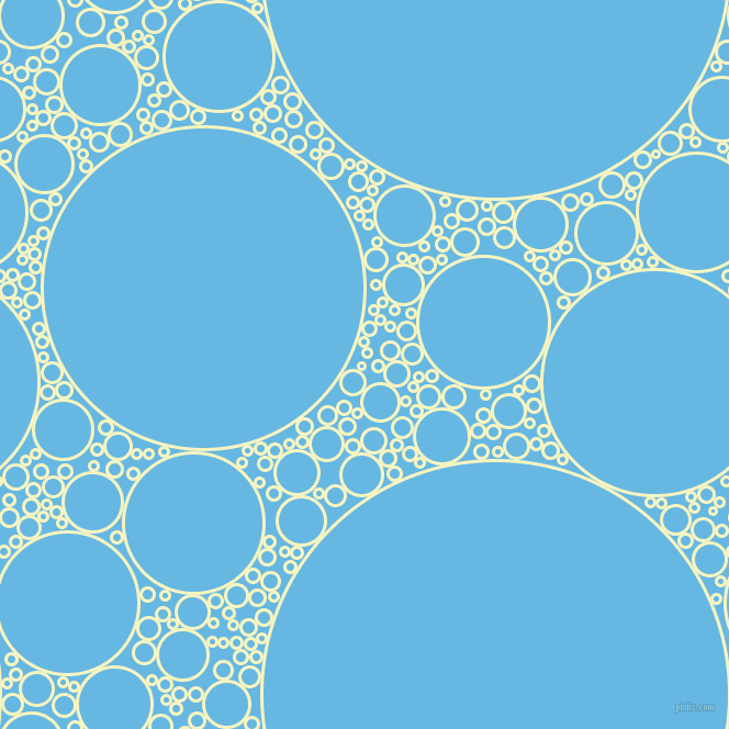 bubbles, circles, sponge, big, medium, small, 3 pixel line width, Cumulus and Malibu circles bubbles sponge soap seamless tileable