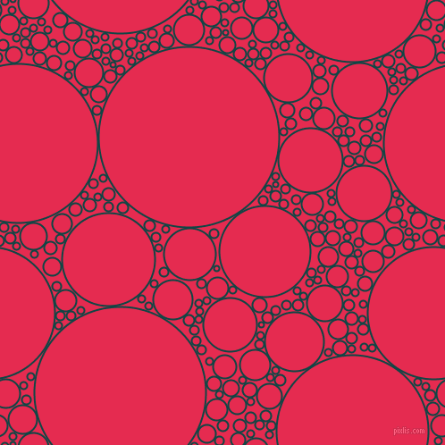 bubbles, circles, sponge, big, medium, small, 2 pixel line width, Cyprus and Amaranth circles bubbles sponge soap seamless tileable