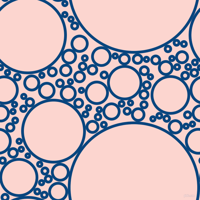 bubbles, circles, sponge, big, medium, small, 9 pixel line width, Dark Cerulean and Cosmos circles bubbles sponge soap seamless tileable