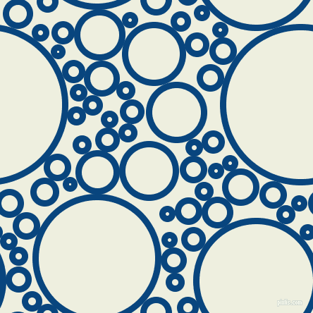 bubbles, circles, sponge, big, medium, small, 9 pixel line width, Dark Cerulean and Sugar Cane circles bubbles sponge soap seamless tileable