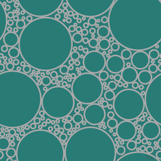 bubbles, circles, sponge, big, medium, small, 5 pixel line width, Dark Gray and Elm circles bubbles sponge soap seamless tileable