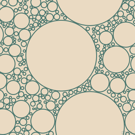 bubbles, circles, sponge, big, medium, small, 3 pixel line width, Dark Green Copper and Solitaire circles bubbles sponge soap seamless tileable