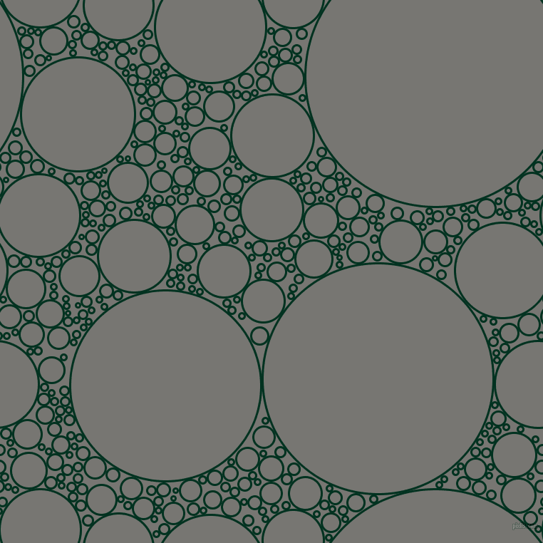 bubbles, circles, sponge, big, medium, small, 3 pixel line width, Dark Green and Dove Grey circles bubbles sponge soap seamless tileable
