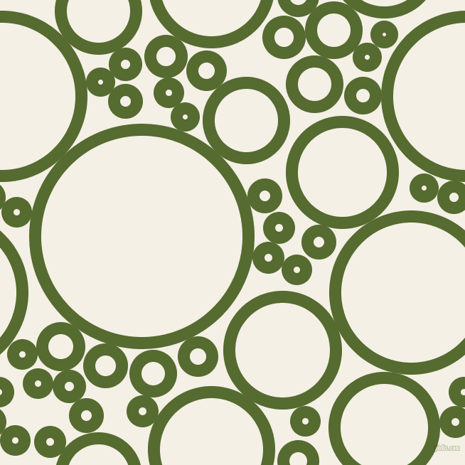 bubbles, circles, sponge, big, medium, small, 17 pixel line width, Dark Olive Green and Romance circles bubbles sponge soap seamless tileable