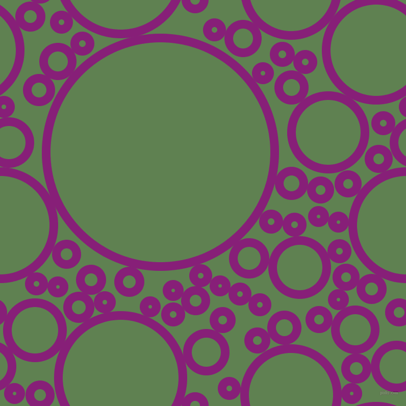 bubbles, circles, sponge, big, medium, small, 17 pixel line width, Dark Purple and Glade Green circles bubbles sponge soap seamless tileable