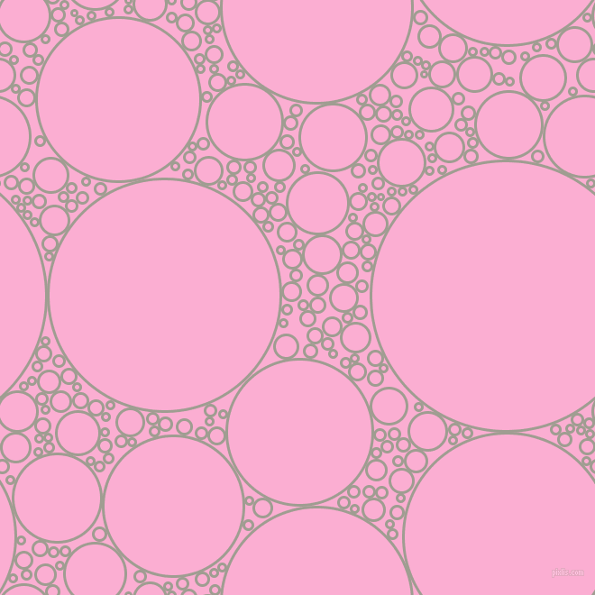 bubbles, circles, sponge, big, medium, small, 3 pixel line width, Dawn and Lavender Pink circles bubbles sponge soap seamless tileable