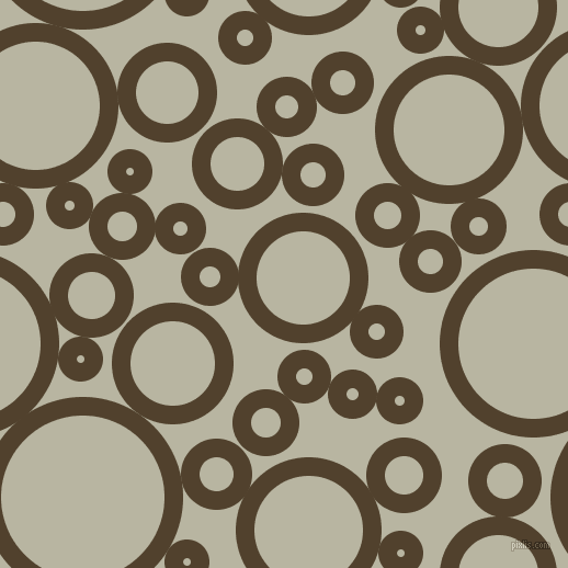bubbles, circles, sponge, big, medium, small, 17 pixel line width, Deep Bronze and Tana circles bubbles sponge soap seamless tileable