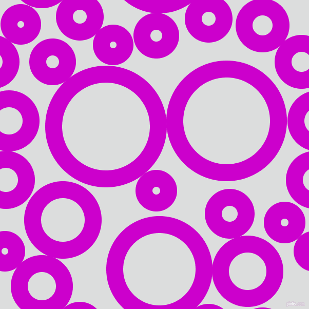 bubbles, circles, sponge, big, medium, small, 33 pixel line width, Deep Magenta and Athens Grey circles bubbles sponge soap seamless tileable