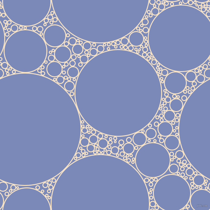 bubbles, circles, sponge, big, medium, small, 3 pixel line width, Derby and Wild Blue Yonder circles bubbles sponge soap seamless tileable