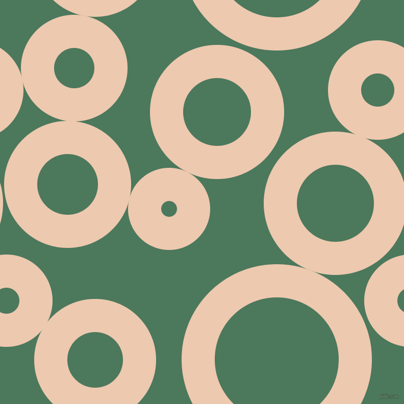 bubbles, circles, sponge, big, medium, small, 65 pixel line width, Desert Sand and Como circles bubbles sponge soap seamless tileable