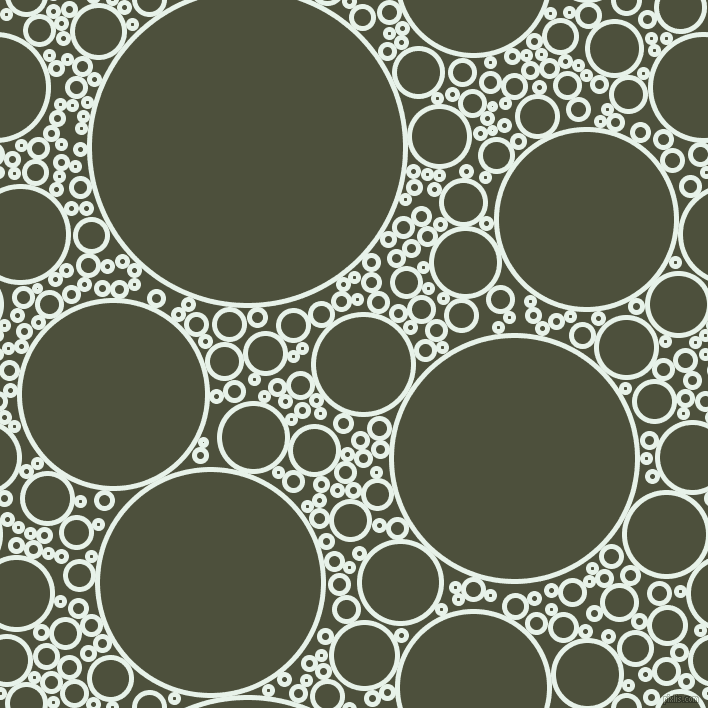 bubbles, circles, sponge, big, medium, small, 5 pixel line width, Dew and Kelp circles bubbles sponge soap seamless tileable