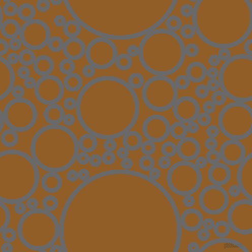 bubbles, circles, sponge, big, medium, small, 9 pixel line width, Dim Gray and Afghan Tan circles bubbles sponge soap seamless tileable