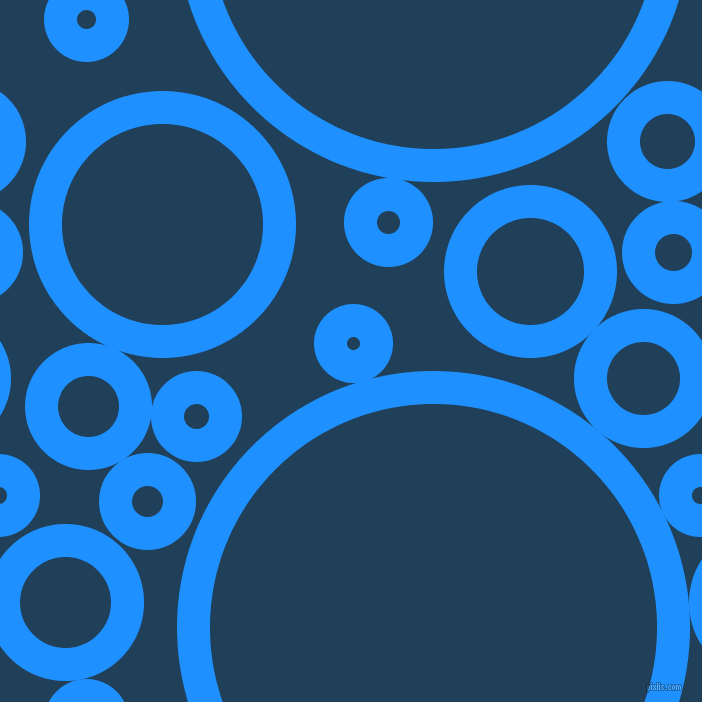 bubbles, circles, sponge, big, medium, small, 33 pixel line width, Dodger Blue and Regal Blue circles bubbles sponge soap seamless tileable