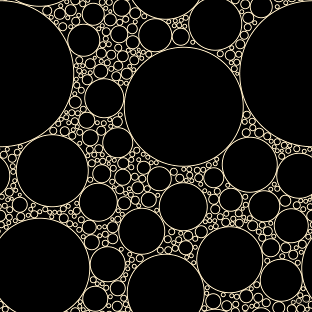 bubbles, circles, sponge, big, medium, small, 2 pixel line width, Dutch White and Black circles bubbles sponge soap seamless tileable