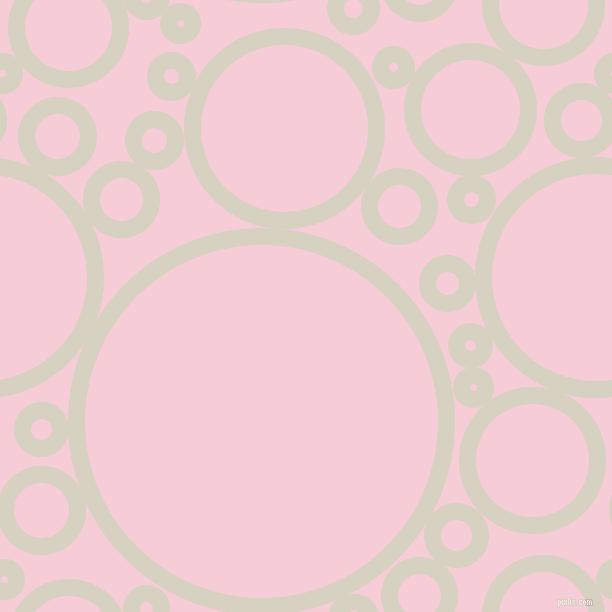 bubbles, circles, sponge, big, medium, small, 17 pixel line width, Ecru White and Pink Lace circles bubbles sponge soap seamless tileable