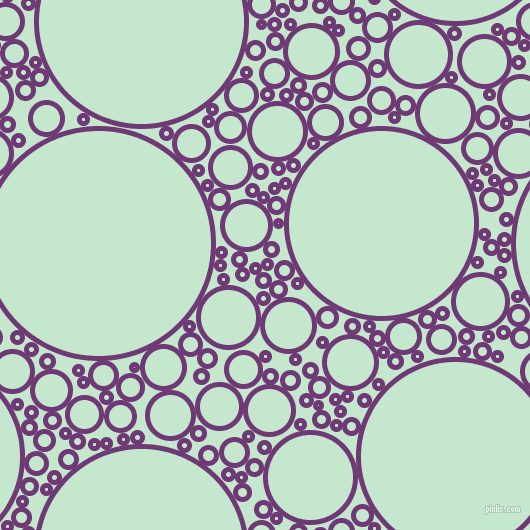 bubbles, circles, sponge, big, medium, small, 5 pixel line width, Eminence and Granny Apple circles bubbles sponge soap seamless tileable