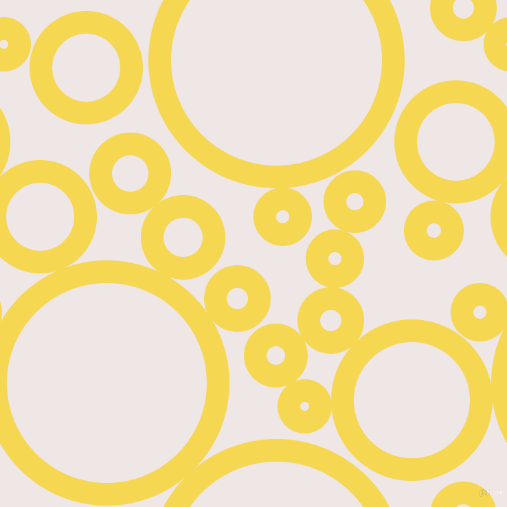 bubbles, circles, sponge, big, medium, small, 33 pixel line width, Energy Yellow and Whisper circles bubbles sponge soap seamless tileable