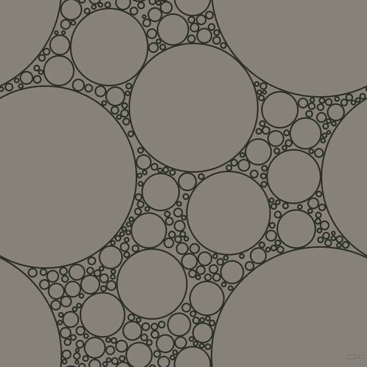 bubbles, circles, sponge, big, medium, small, 3 pixel line width, Eternity and Friar Grey circles bubbles sponge soap seamless tileable