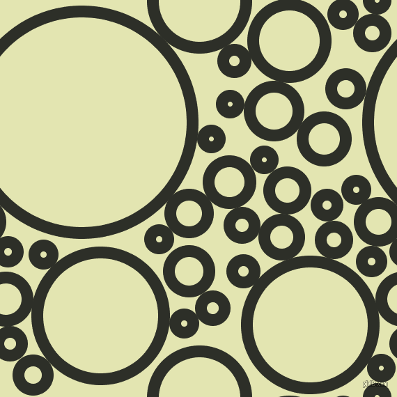 bubbles, circles, sponge, big, medium, small, 17 pixel line width, Eternity and Tusk circles bubbles sponge soap seamless tileable