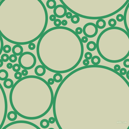 bubbles, circles, sponge, big, medium, small, 9 pixel line width, Eucalyptus and Orinoco circles bubbles sponge soap seamless tileable