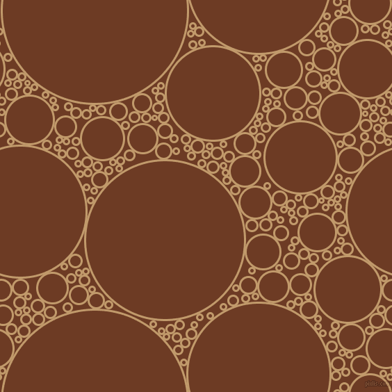 bubbles, circles, sponge, big, medium, small, 3 pixel line width, Fallow and New Amber circles bubbles sponge soap seamless tileable