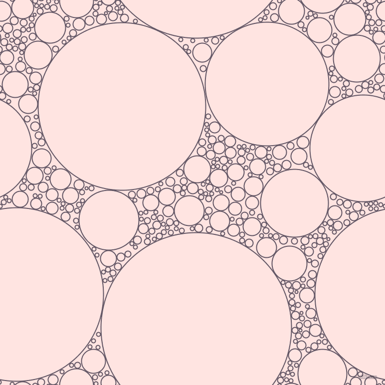 bubbles, circles, sponge, big, medium, small, 2 pixel line width, Fedora and Misty Rose circles bubbles sponge soap seamless tileable