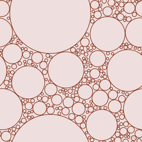 bubbles, circles, sponge, big, medium, small, 2 pixel line width, Fire and Soft Peach circles bubbles sponge soap seamless tileable