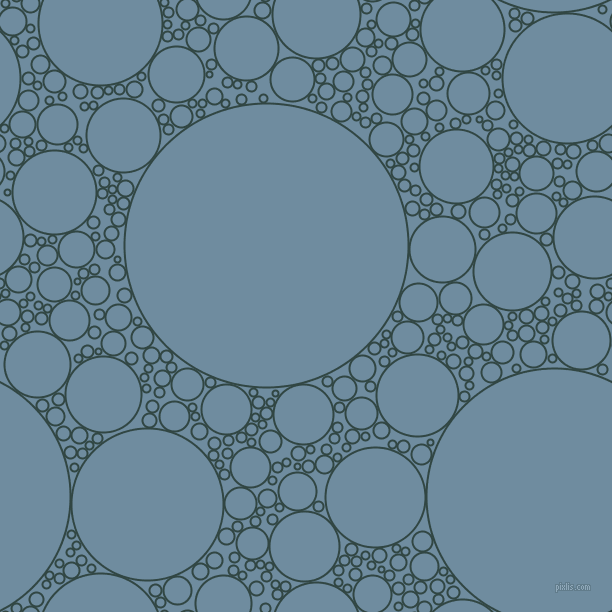 bubbles, circles, sponge, big, medium, small, 2 pixel line width, Firefly and Bermuda Grey circles bubbles sponge soap seamless tileable