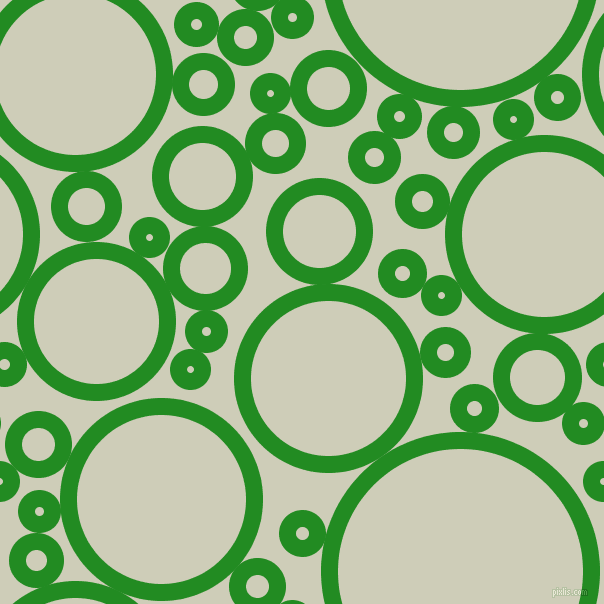 bubbles, circles, sponge, big, medium, small, 17 pixel line width, Forest Green and Moon Mist circles bubbles sponge soap seamless tileable