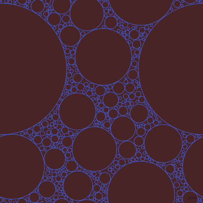 bubbles, circles, sponge, big, medium, small, 2 pixel line width, Free Speech Blue and Bulgarian Rose circles bubbles sponge soap seamless tileable