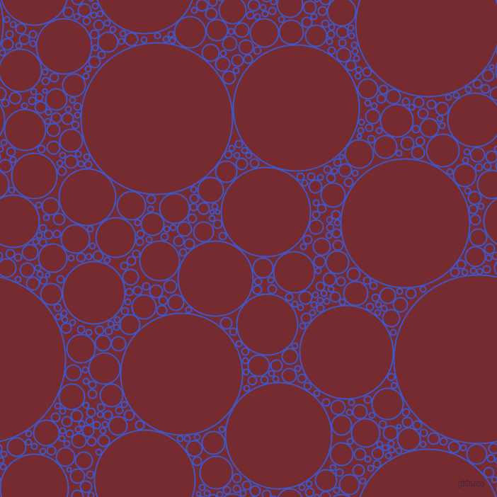 bubbles, circles, sponge, big, medium, small, 2 pixel line width, Free Speech Blue and Tamarillo circles bubbles sponge soap seamless tileable