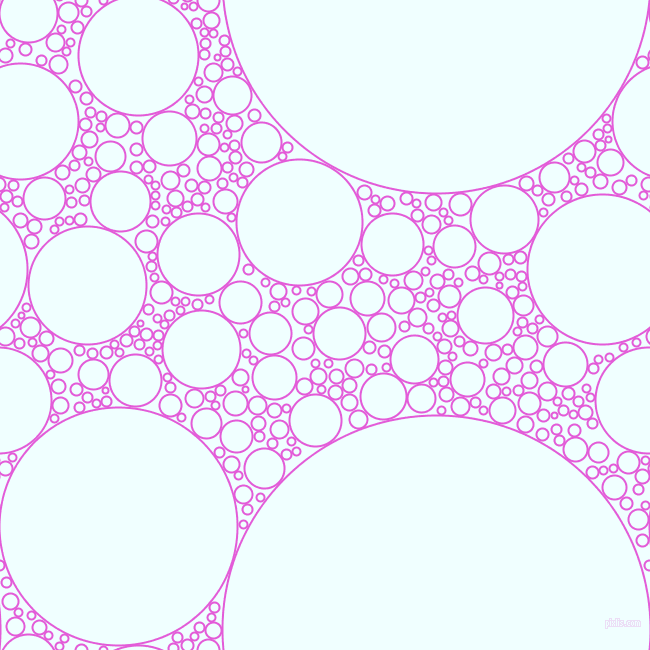 bubbles, circles, sponge, big, medium, small, 2 pixel line width, Free Speech Magenta and Azure circles bubbles sponge soap seamless tileable