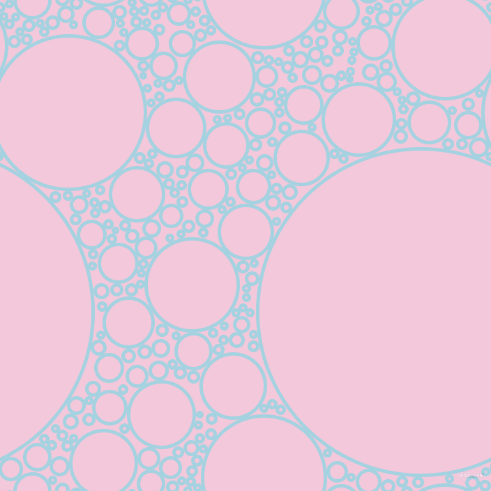 bubbles, circles, sponge, big, medium, small, 5 pixel line width, French Pass and Classic Rose circles bubbles sponge soap seamless tileable