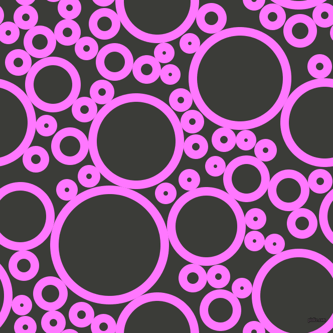 bubbles, circles, sponge, big, medium, small, 17 pixel line width, Fuchsia Pink and Zeus circles bubbles sponge soap seamless tileable