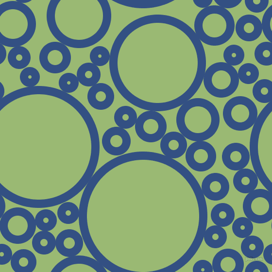 bubbles, circles, sponge, big, medium, small, 17 pixel line width, Fun Blue and Olivine circles bubbles sponge soap seamless tileable