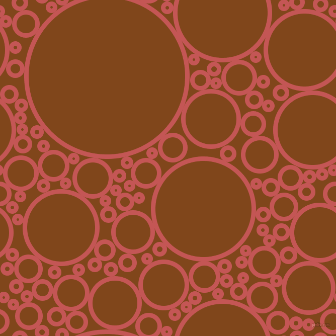 bubbles, circles, sponge, big, medium, small, 9 pixel line width, Fuzzy Wuzzy Brown and Russet circles bubbles sponge soap seamless tileable