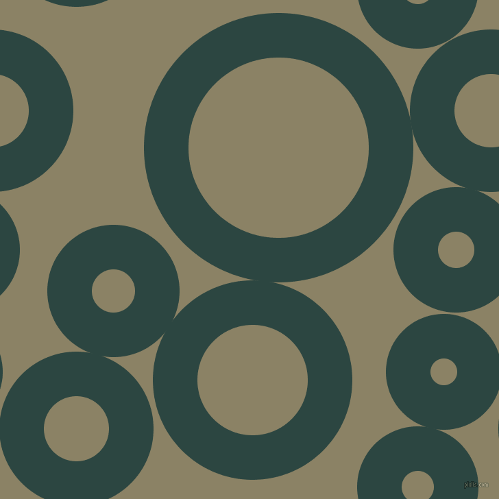 bubbles, circles, sponge, big, medium, small, 65 pixel line width, Gable Green and Granite Green circles bubbles sponge soap seamless tileable