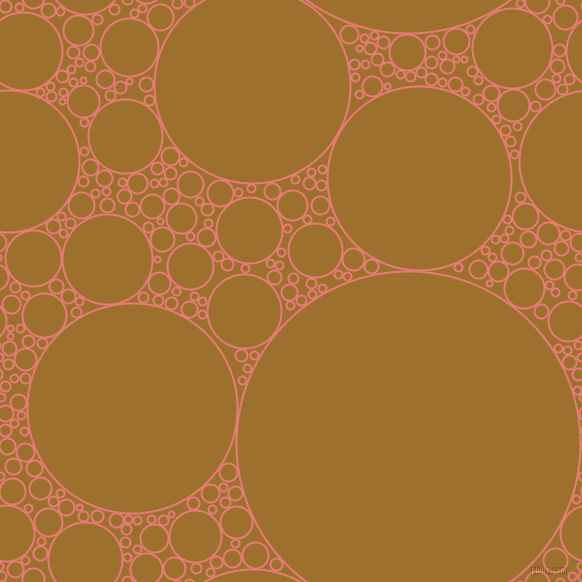 bubbles, circles, sponge, big, medium, small, 2 pixel line width, Geraldine and Buttered Rum circles bubbles sponge soap seamless tileable