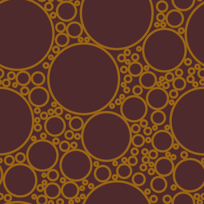 bubbles, circles, sponge, big, medium, small, 9 pixel line width, Golden Brown and Heath circles bubbles sponge soap seamless tileable