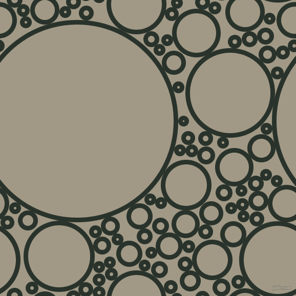 bubbles, circles, sponge, big, medium, small, 9 pixel line width, Gordons Green and Nomad circles bubbles sponge soap seamless tileable