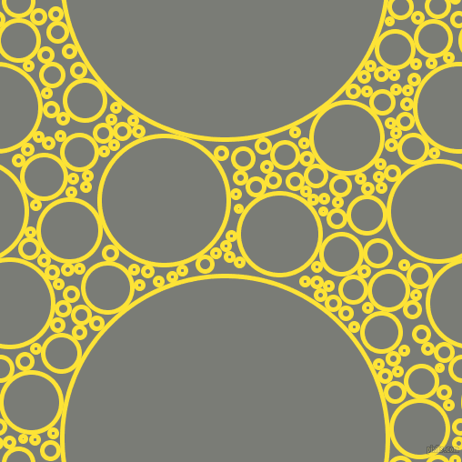 bubbles, circles, sponge, big, medium, small, 5 pixel line width, Gorse and Gunsmoke circles bubbles sponge soap seamless tileable