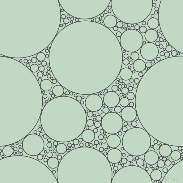 bubbles, circles, sponge, big, medium, small, 2 pixel line width, Gravel and Edgewater circles bubbles sponge soap seamless tileable