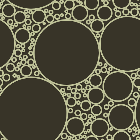 bubbles, circles, sponge, big, medium, small, 5 pixel line width, Green Mist and Graphite circles bubbles sponge soap seamless tileable