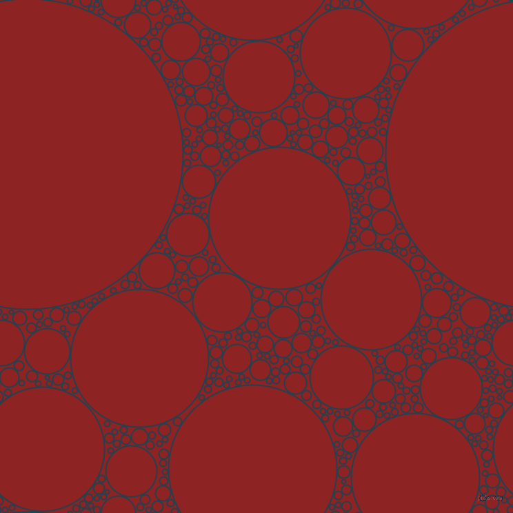 bubbles, circles, sponge, big, medium, small, 2 pixel line width, Green Vogue and Mandarian Orange circles bubbles sponge soap seamless tileable