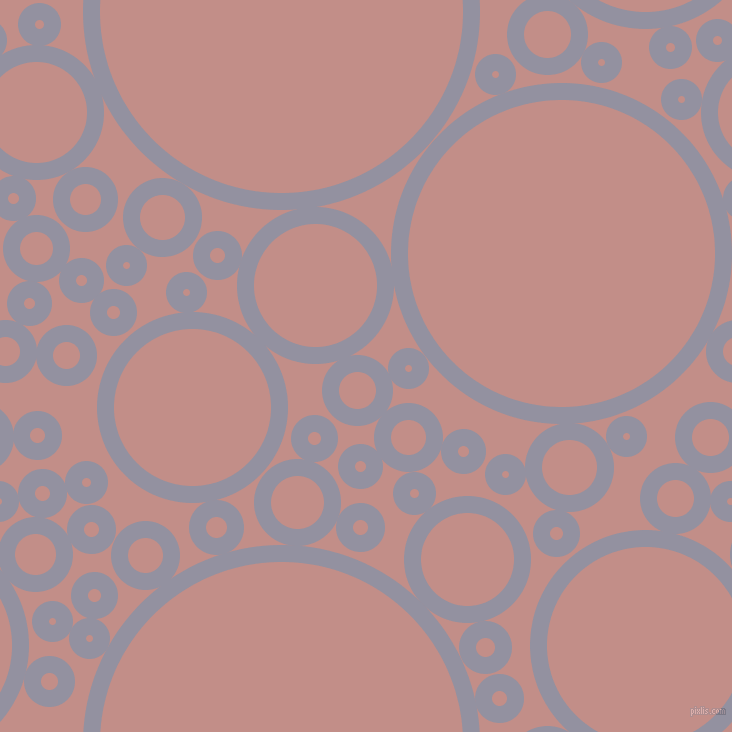 bubbles, circles, sponge, big, medium, small, 17 pixel line width, Grey Suit and Oriental Pink circles bubbles sponge soap seamless tileable