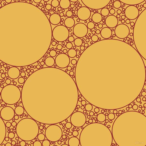 bubbles, circles, sponge, big, medium, small, 3 pixel line width, Guardsman Red and Ronchi circles bubbles sponge soap seamless tileable