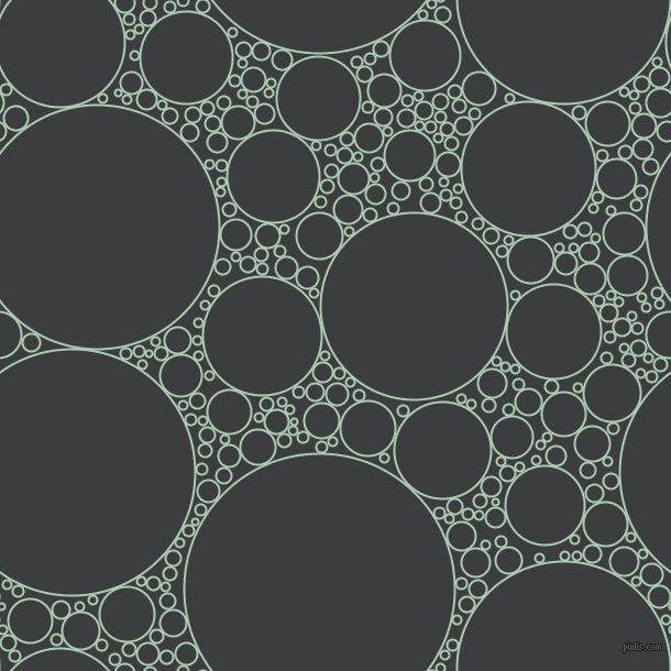 bubbles, circles, sponge, big, medium, small, 2 pixel line width, Gum Leaf and Baltic Sea circles bubbles sponge soap seamless tileable