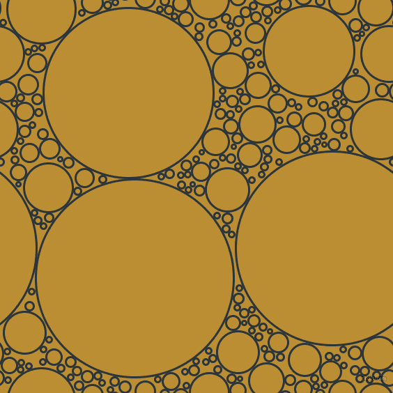 bubbles, circles, sponge, big, medium, small, 3 pixel line width, Gunmetal and Hokey Pokey circles bubbles sponge soap seamless tileable